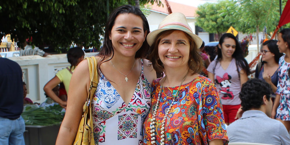 Conceição Rodrigues e Sandra Gadelha