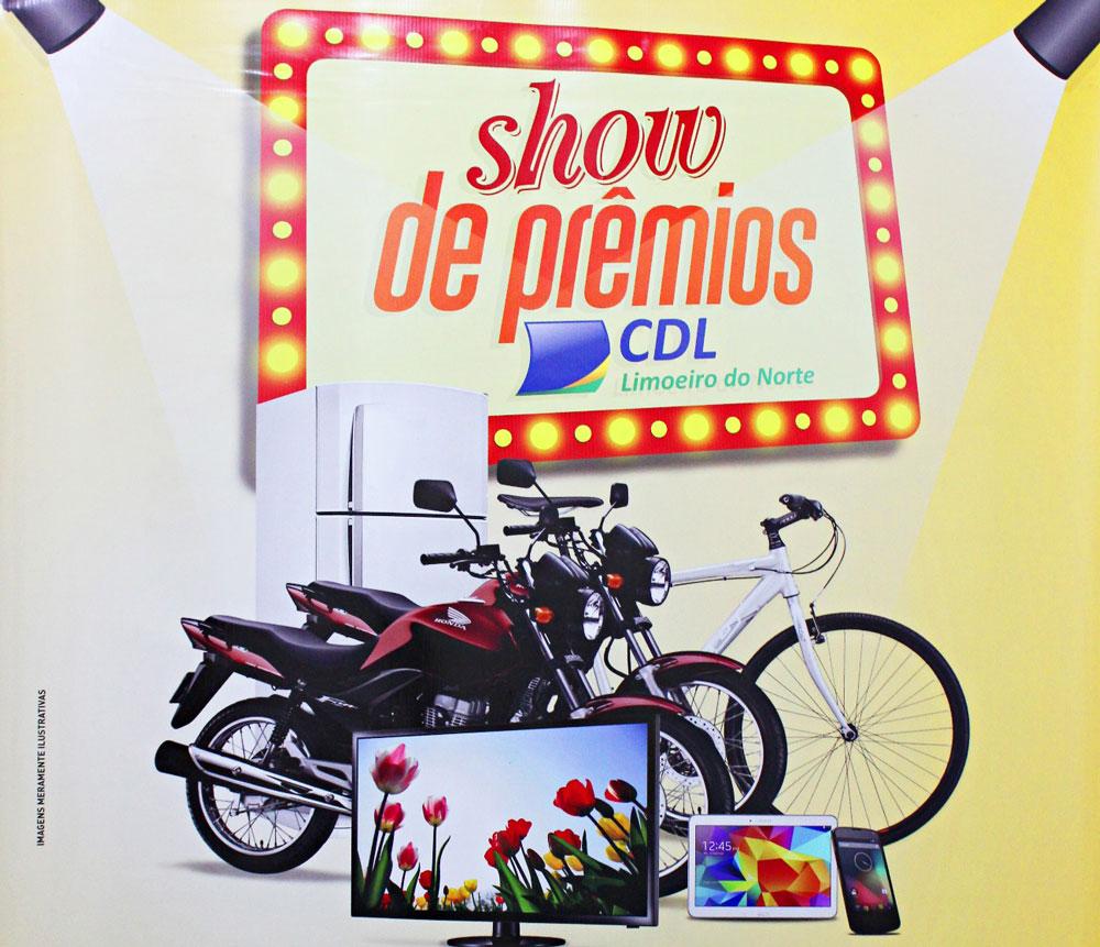 Banner com imagem de motos, bicicleta, geladeira, tv, tablet e celular