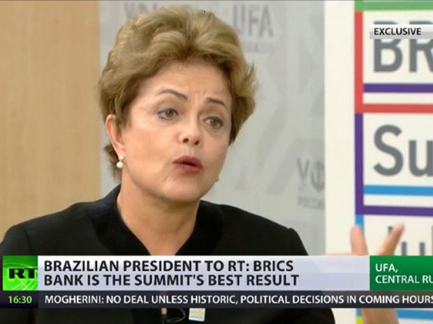 Dilma Rousseff, presidenta do Brasil